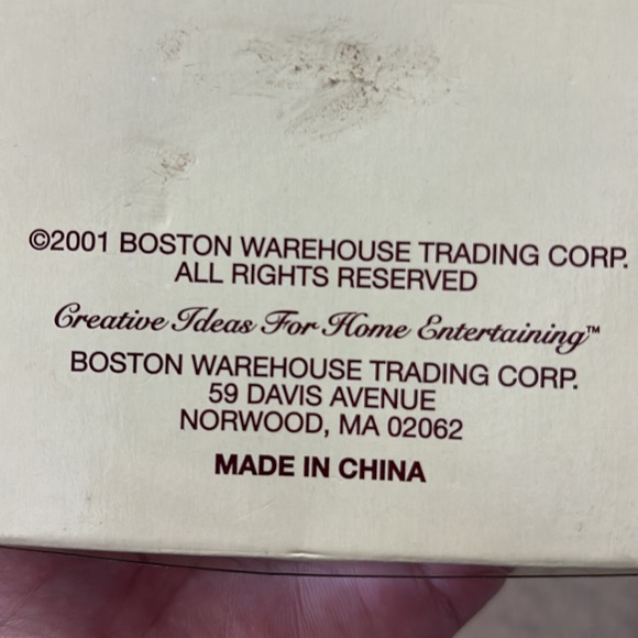 Boston Warehouse Silver Wine Glass Tags - Picture 4 of 4